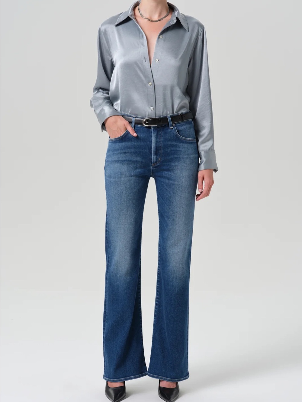 Citizens Of Humanity Women’s Lilah High Rise Boot Cut Jeans Size 27